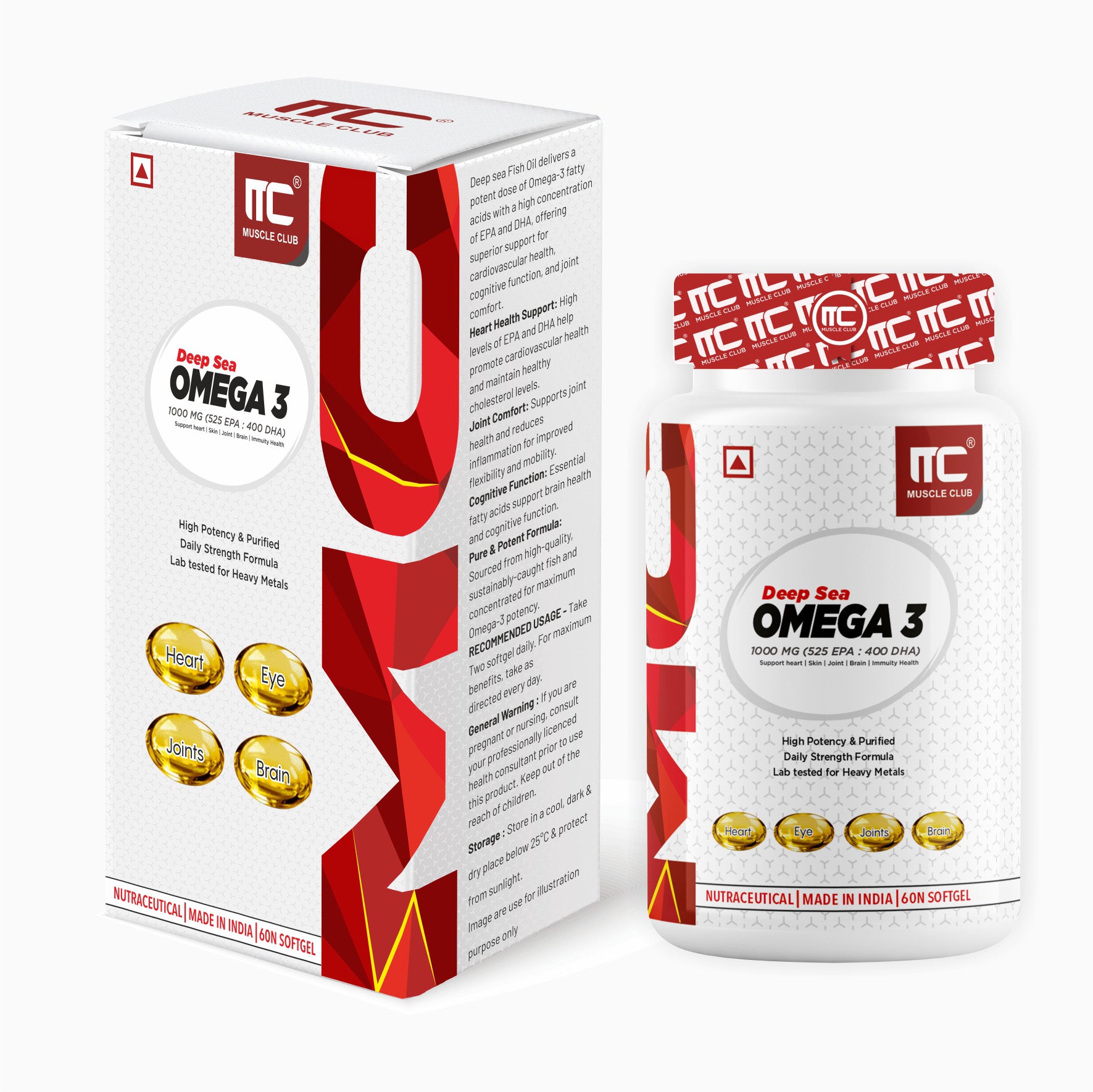 Omega-3 health supplement